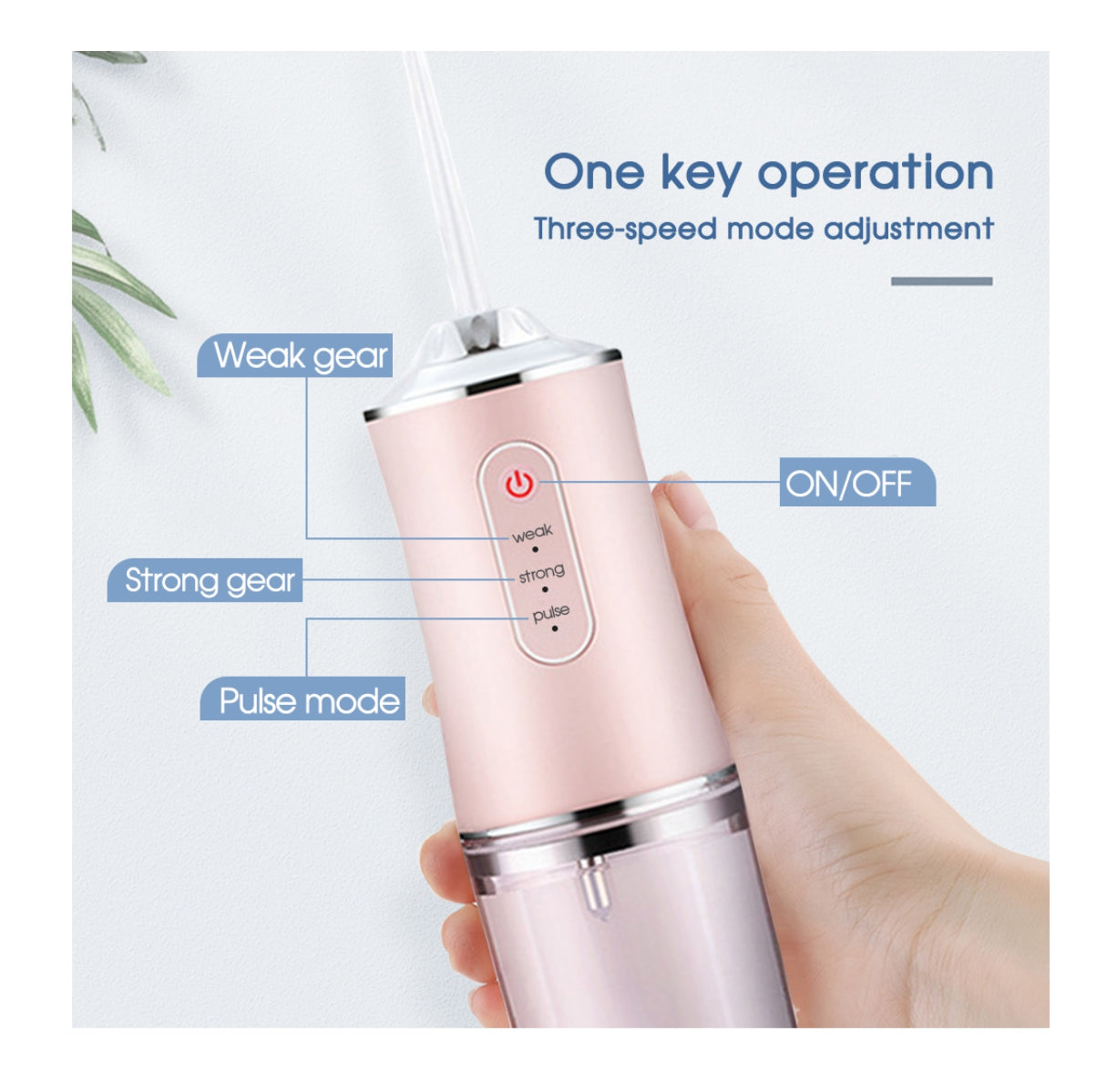 Irrigador Bucal Limpiador de Dientes