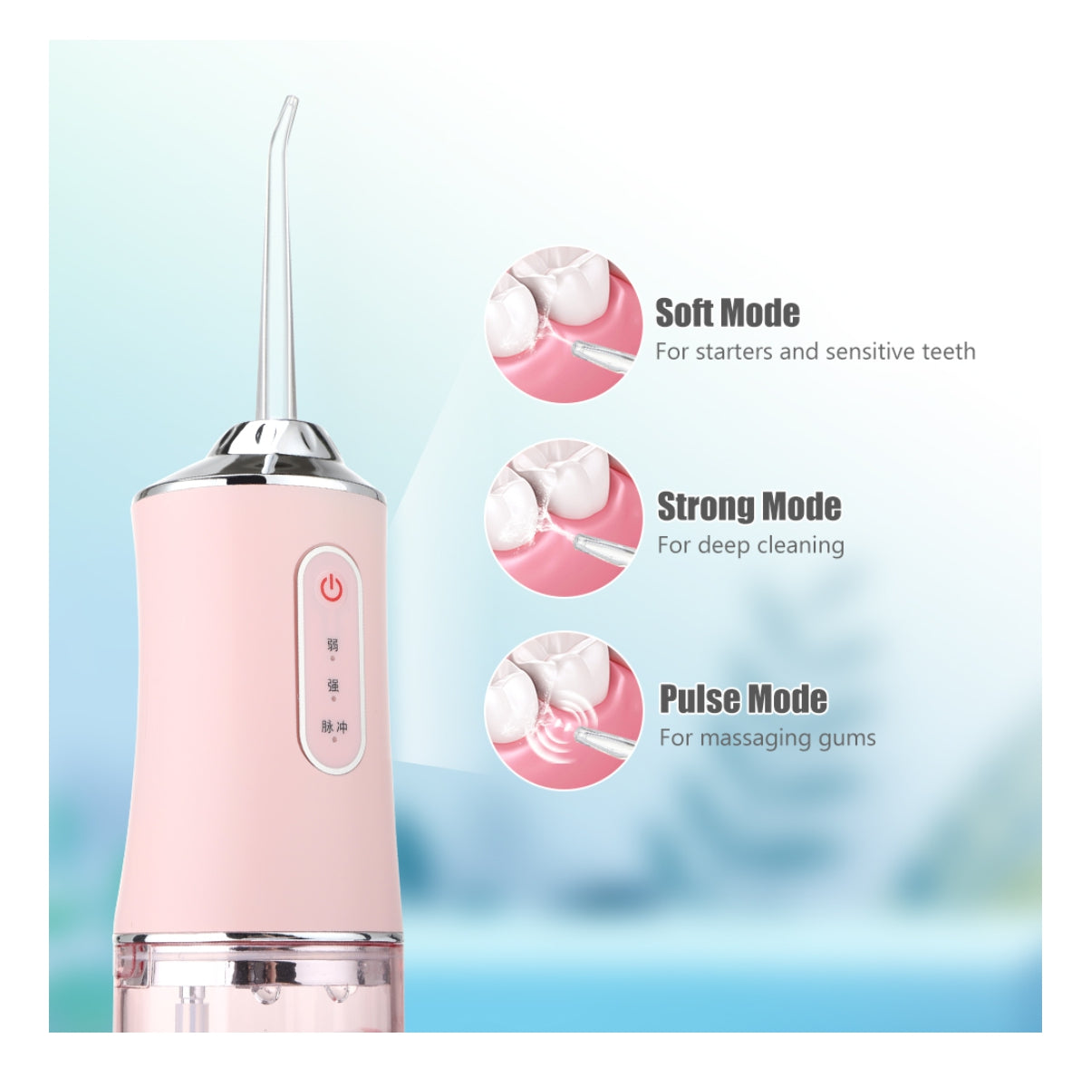 Irrigador Bucal Limpiador de Dientes