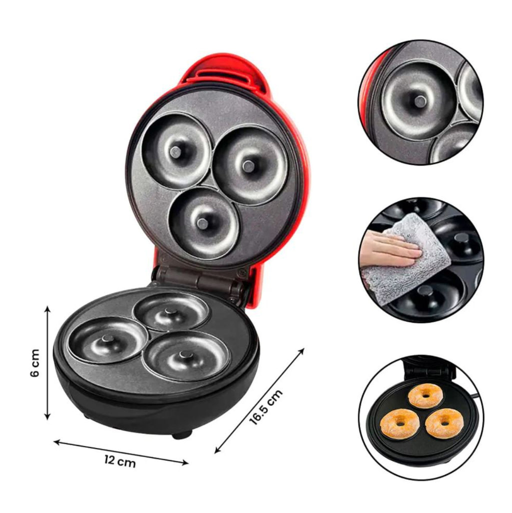 Mini Maquina Donas Rosquillas 3 Puestos