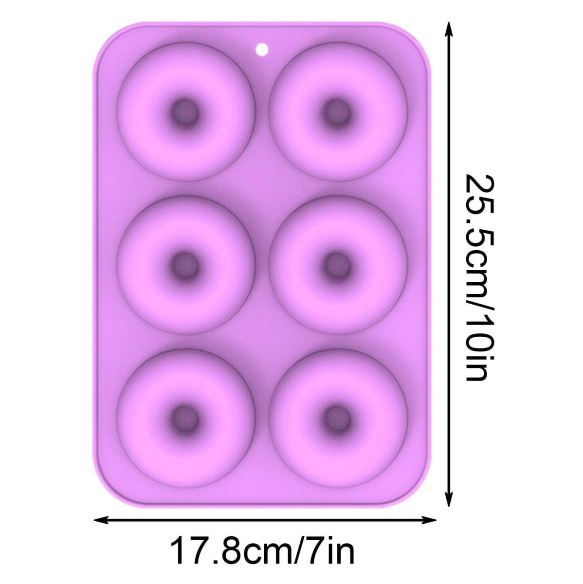 Molde silicona para Donut Donas Antiadherente