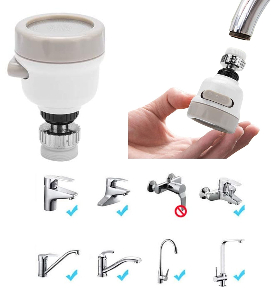 Grifo Giratorio 360° 3Niveles Metalico