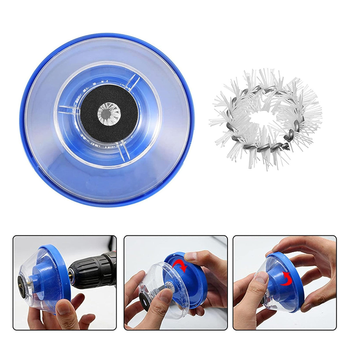 Recolector de Polvo para Taladro 4-10mm