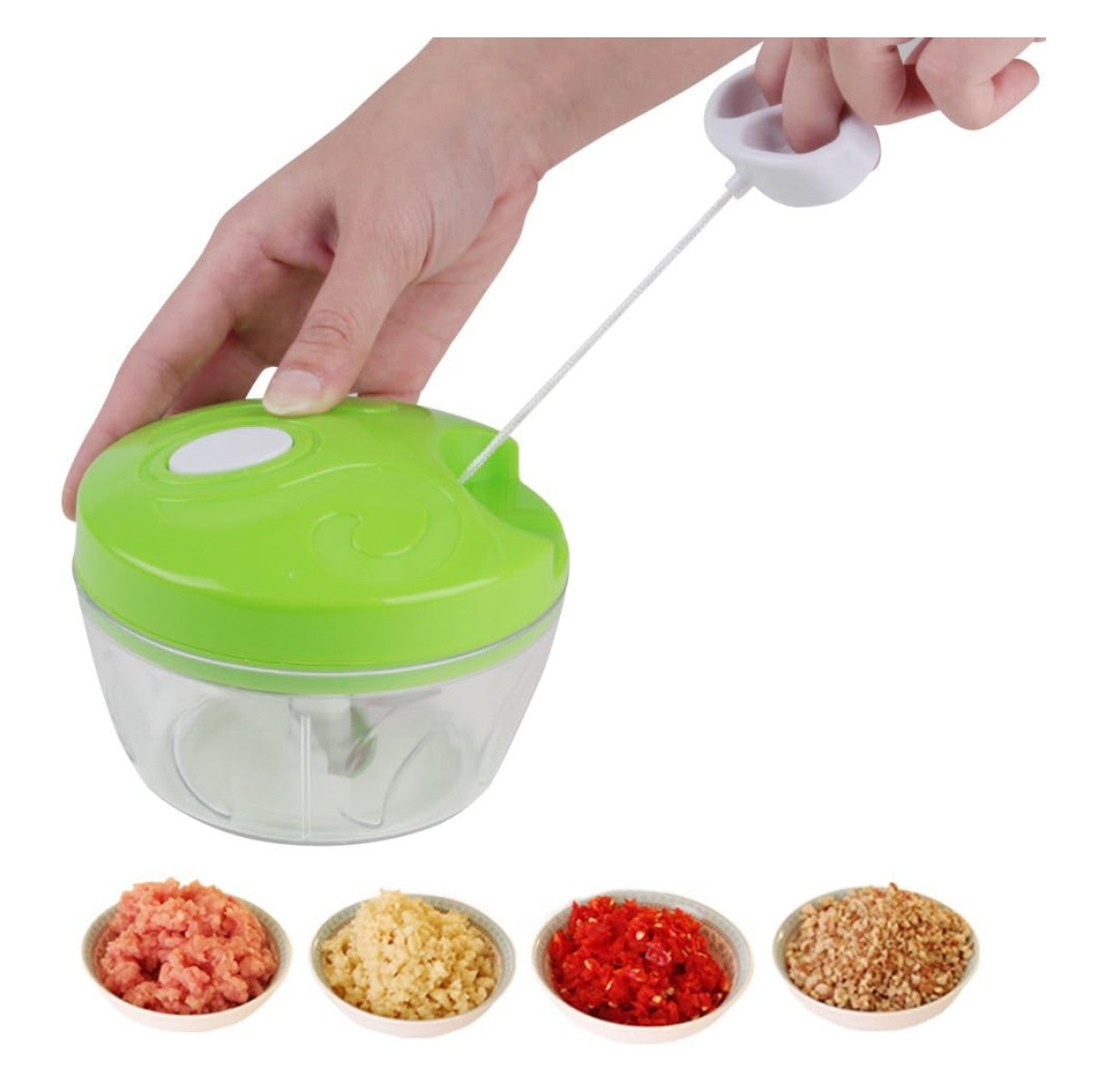 Mini Picador Triturador Alimentos Manual