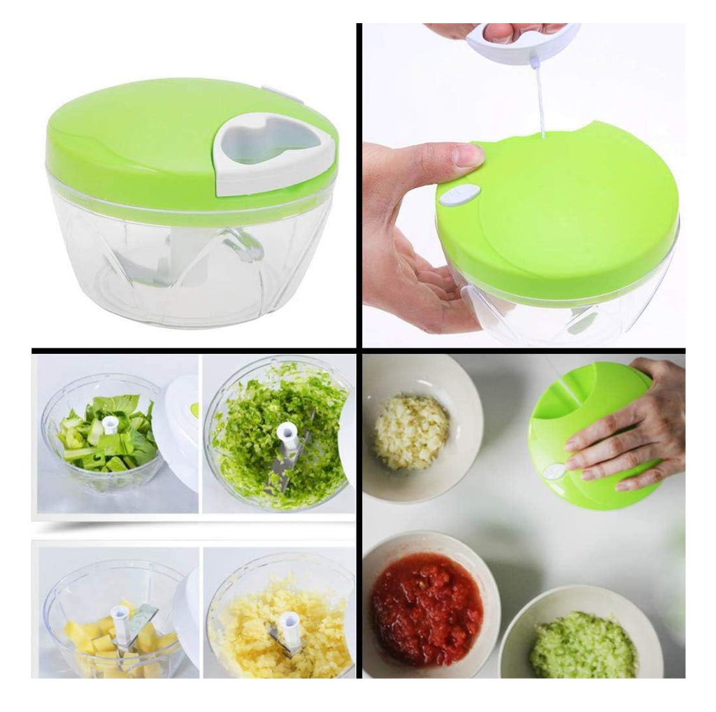 Mini Picador Triturador Alimentos Manual