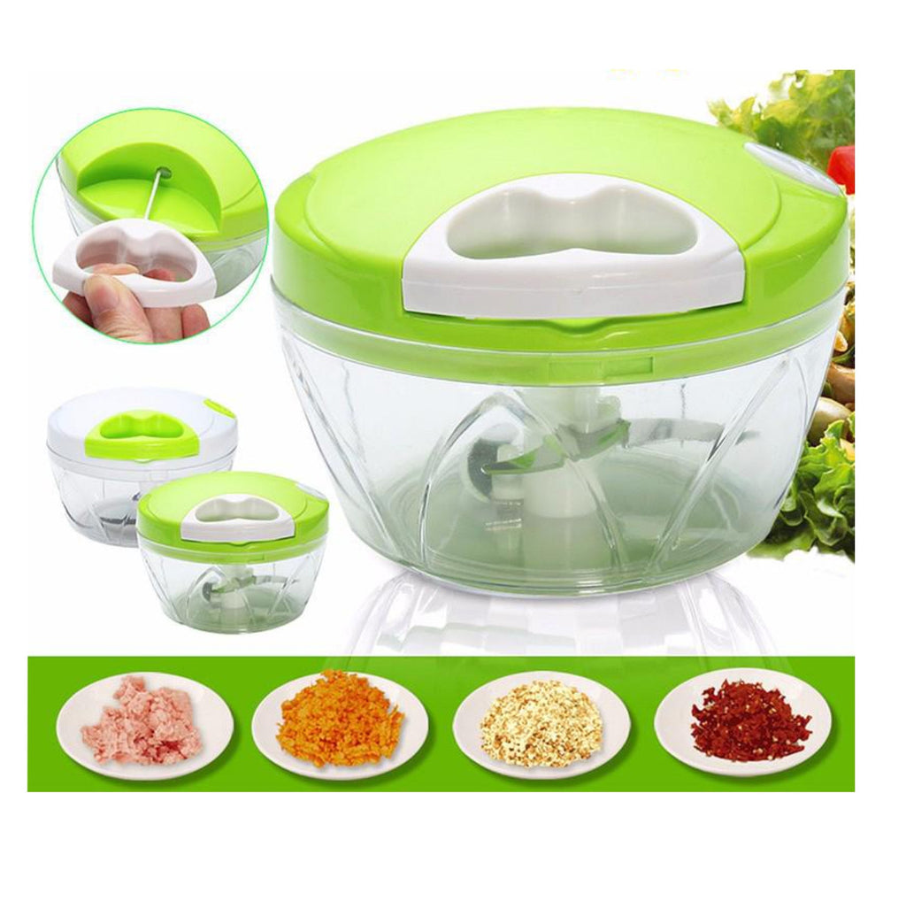 Mini Picador Triturador Alimentos Manual