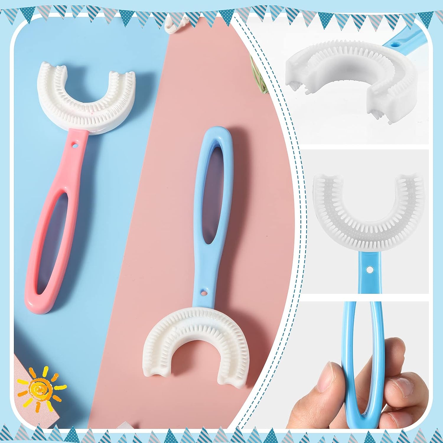 Cepillo Llamador De Dientes En Silicona