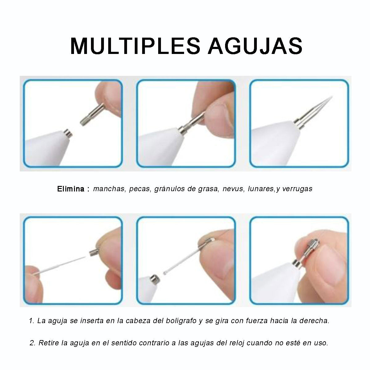 Cauterizador Recargable Quita Verrugas