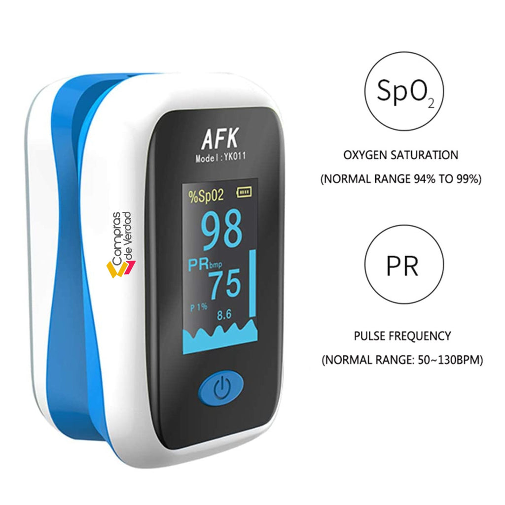 Pulso Oximetro Adulto con Curva