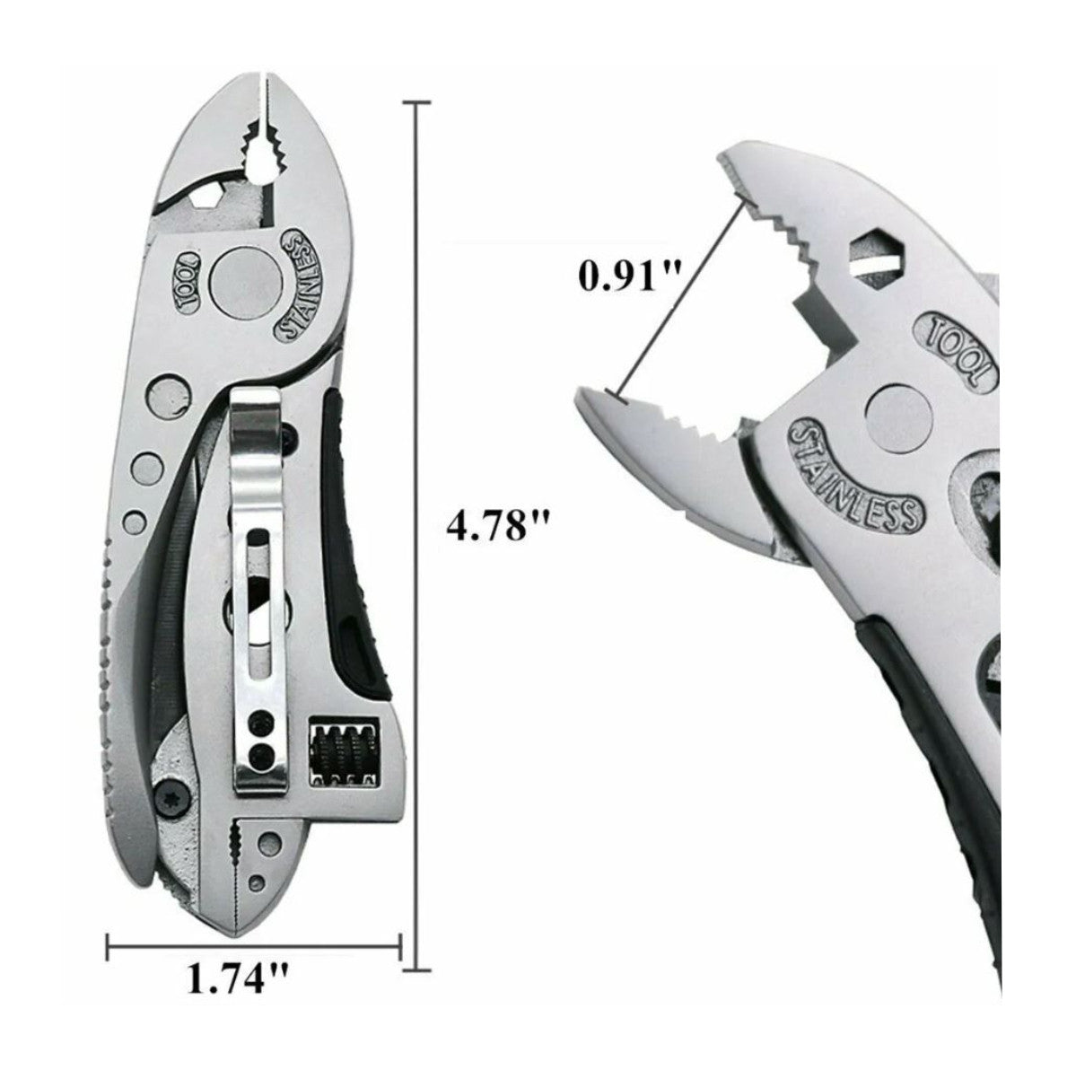Multi Herramienta Alicate Acampar Navaja