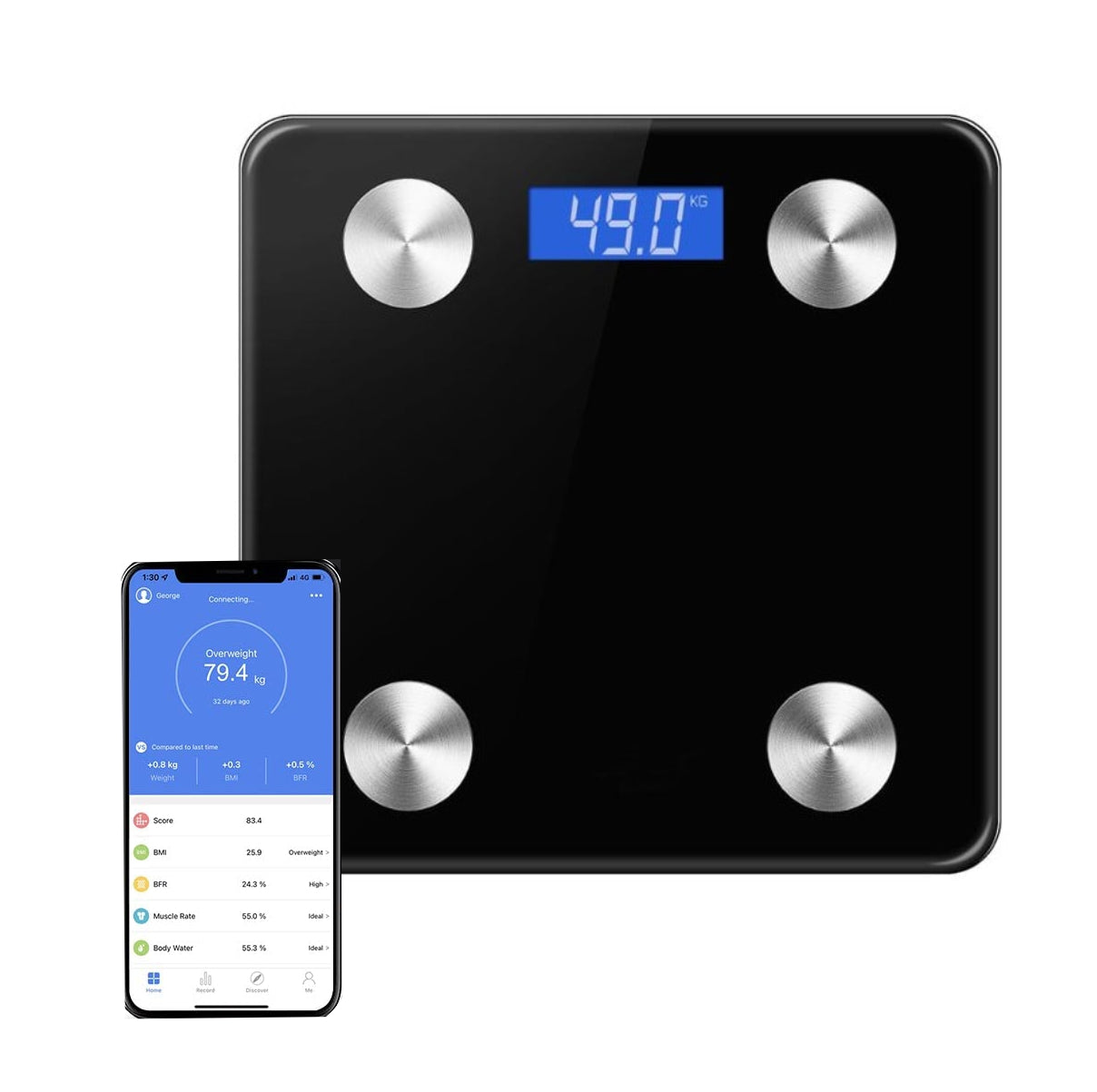 Bascula Inteligente Conexión Bluetooth