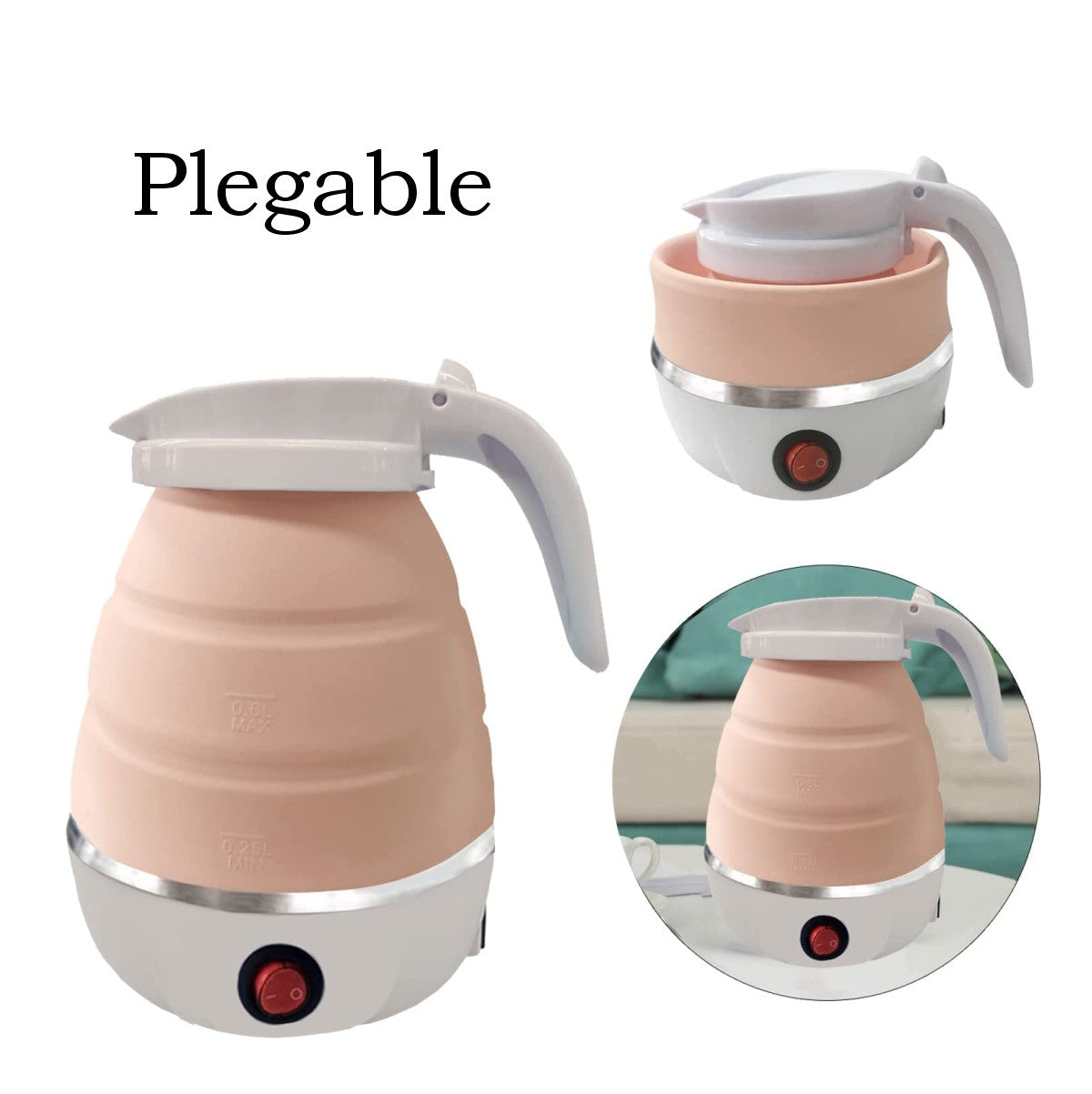 Jarra Calentador de Agua Plegable