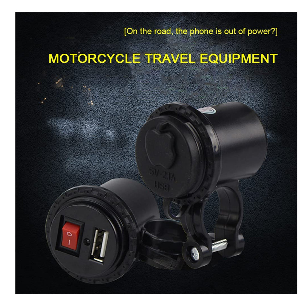 Cargador Cel Para Moto Impermeable Usb