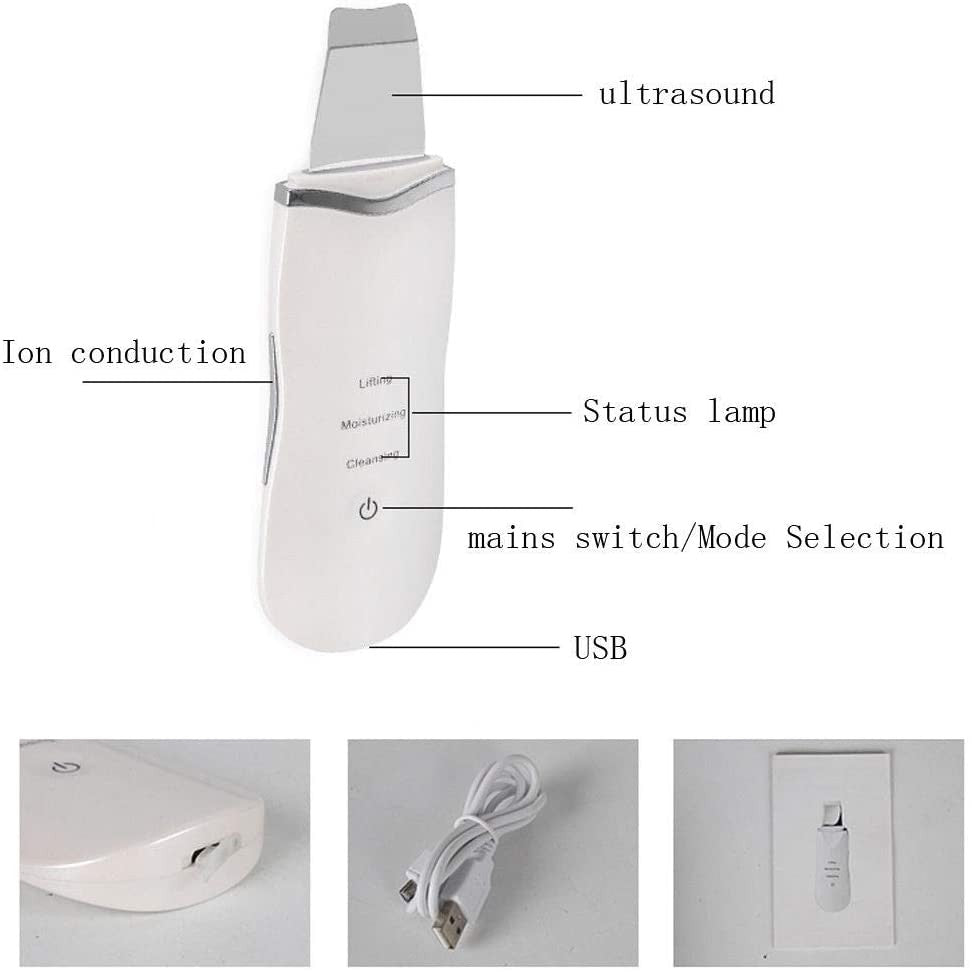 Limpiador Facial 3 En 1 Espátula Acne
