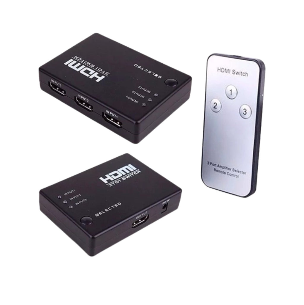 Hdmi Switch Multiplicador Selector 3x1