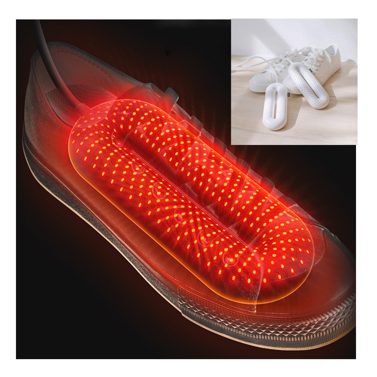 Secador de Zapatos Portable Resistente