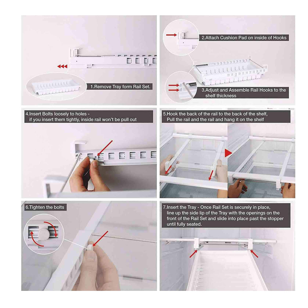 Organizador Nevera + 10 Bolsas Ziplock