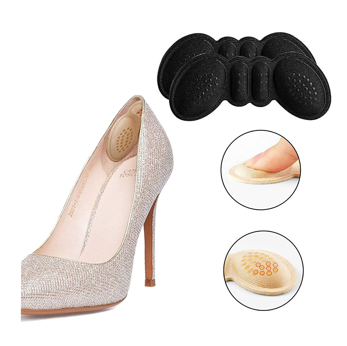 Protector de Talón Almohadillas 1par