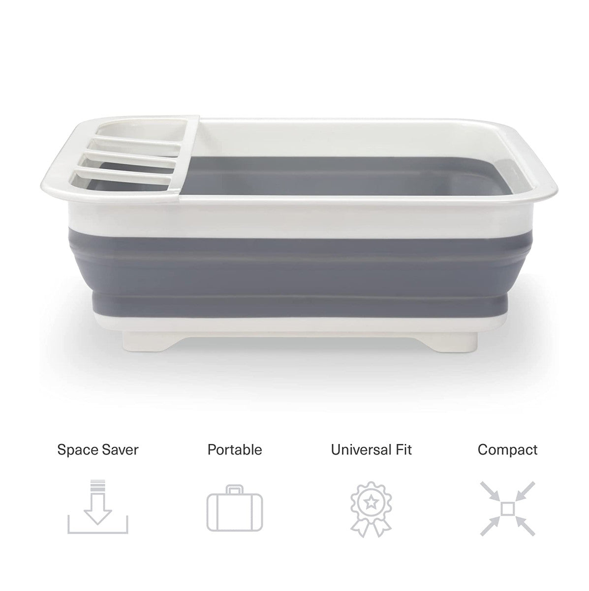 Escurridor De Platos Plegable Cocina