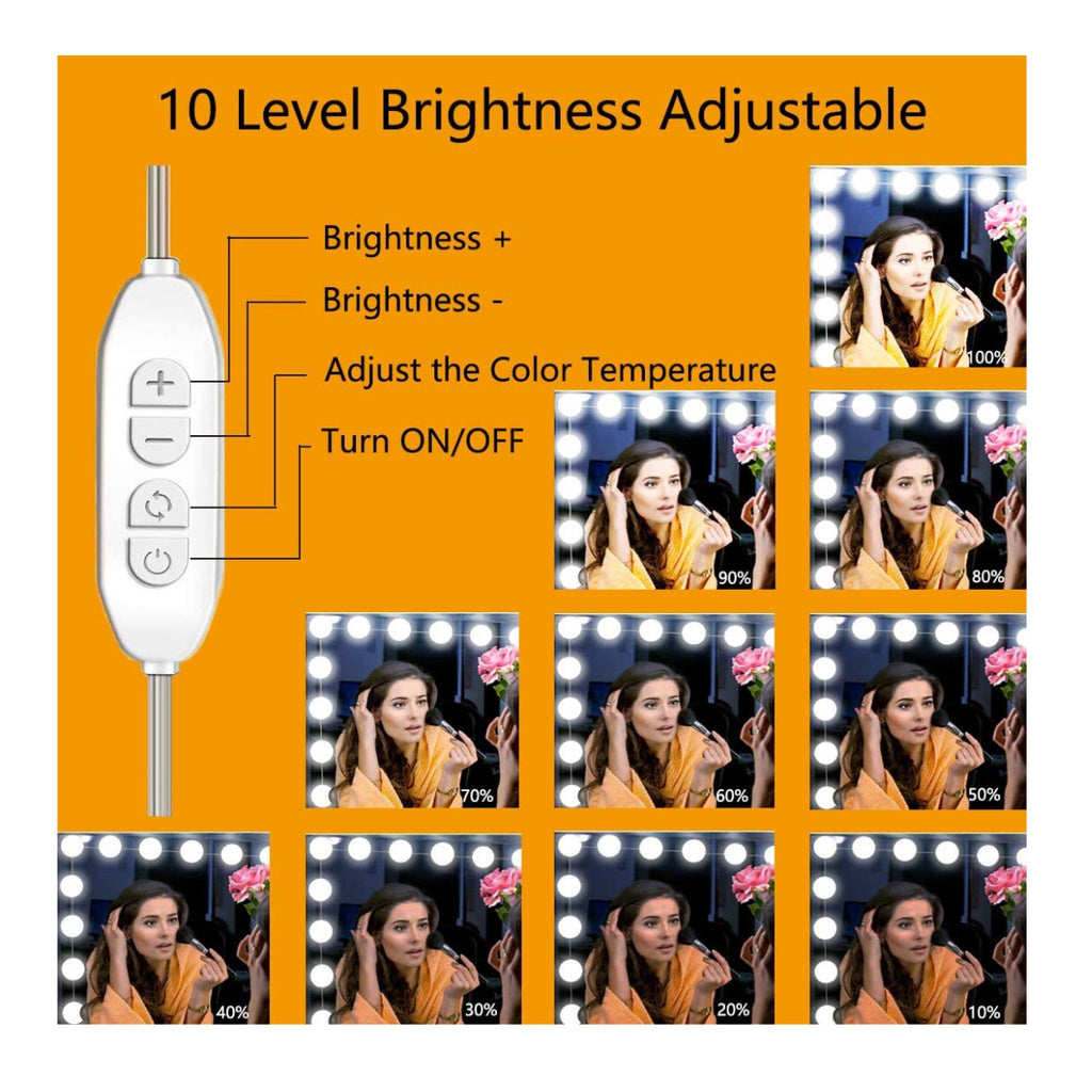 Extension Luces Espejo 10 Bombillas