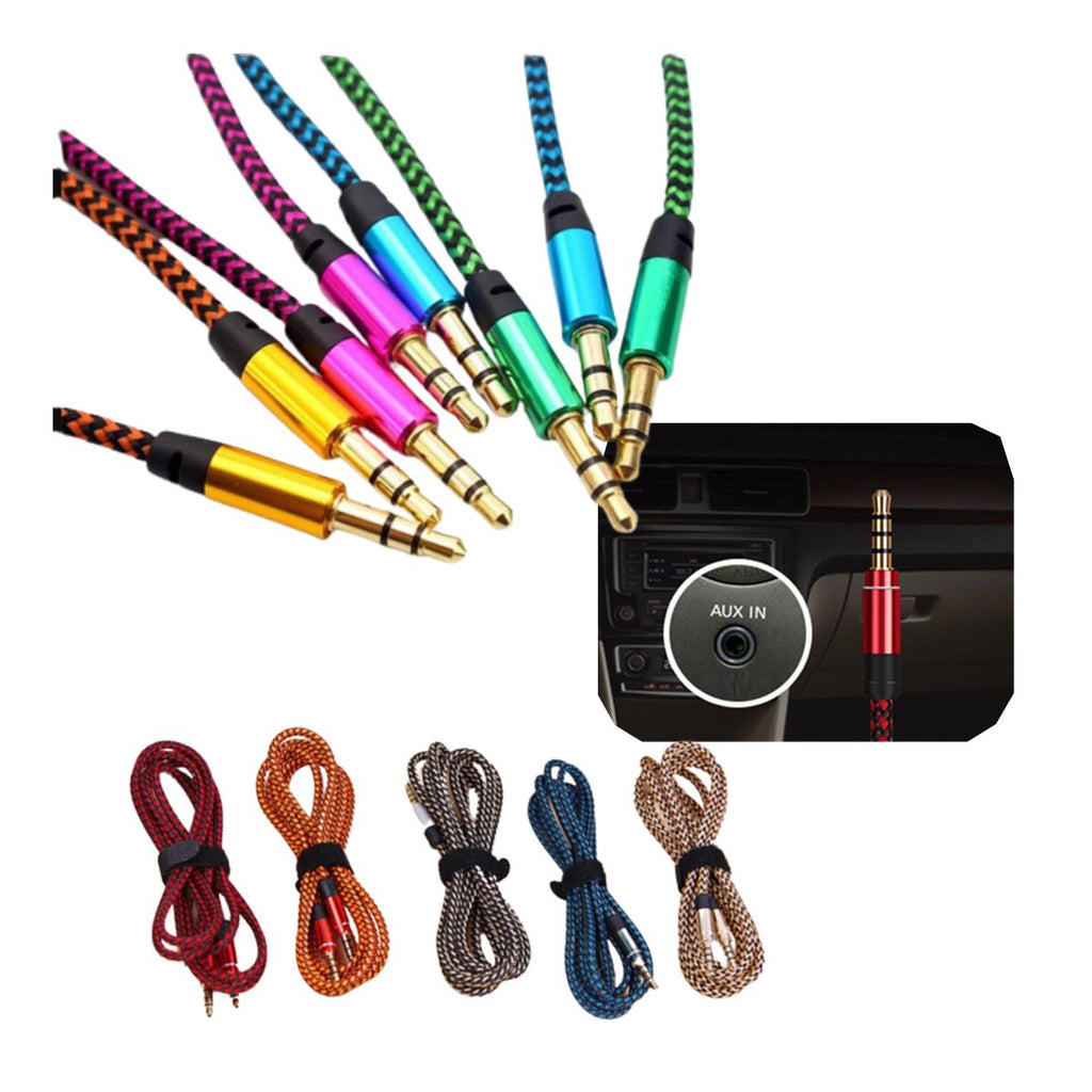 Cable Audio Estéreo 1x1 Auxiliar Jack3.5