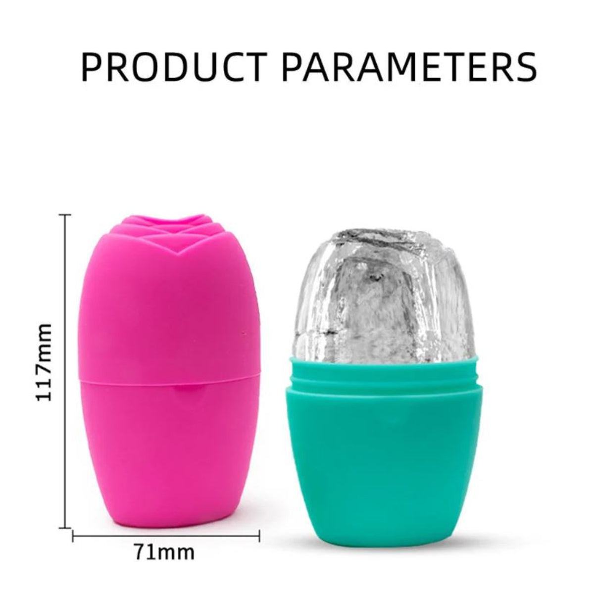 Masajeador Facial Hielo en Silicona