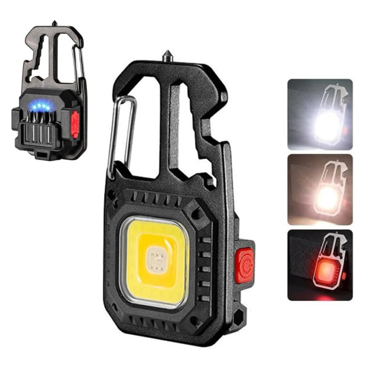 Linterna COB Llavero multifuncion led