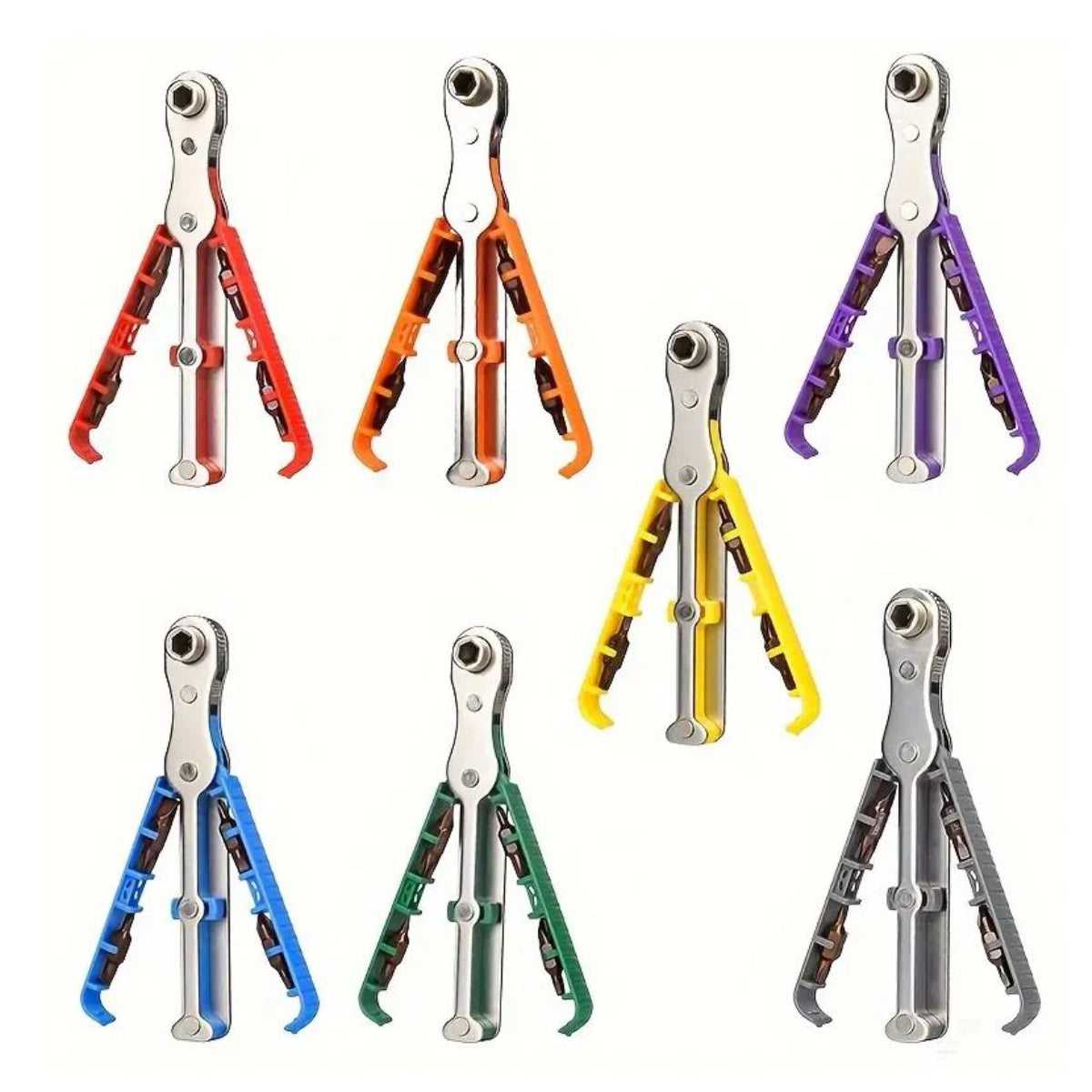 Kit destornilladores trinquete Magnético