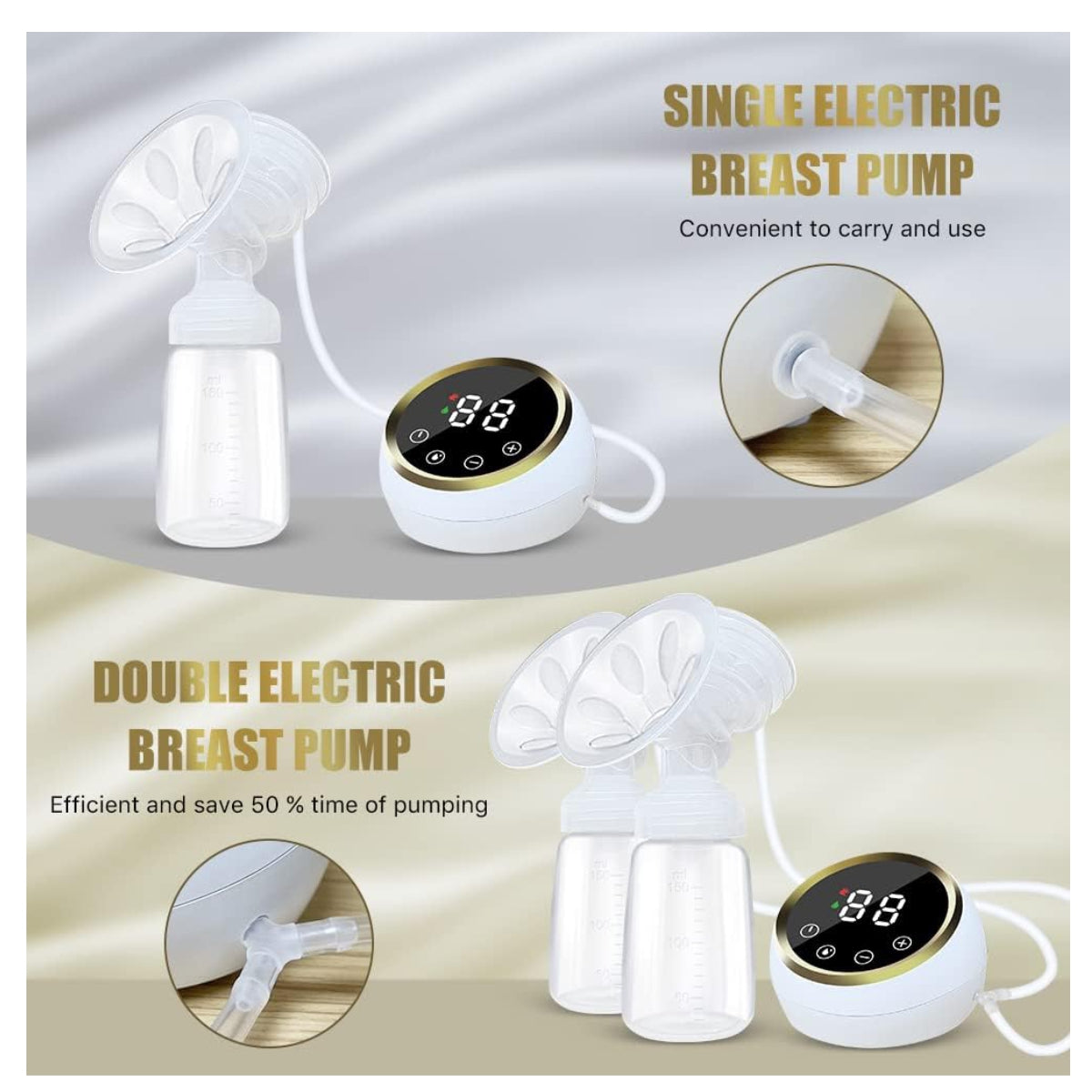 Extractor leche materna eléctrico MY 372