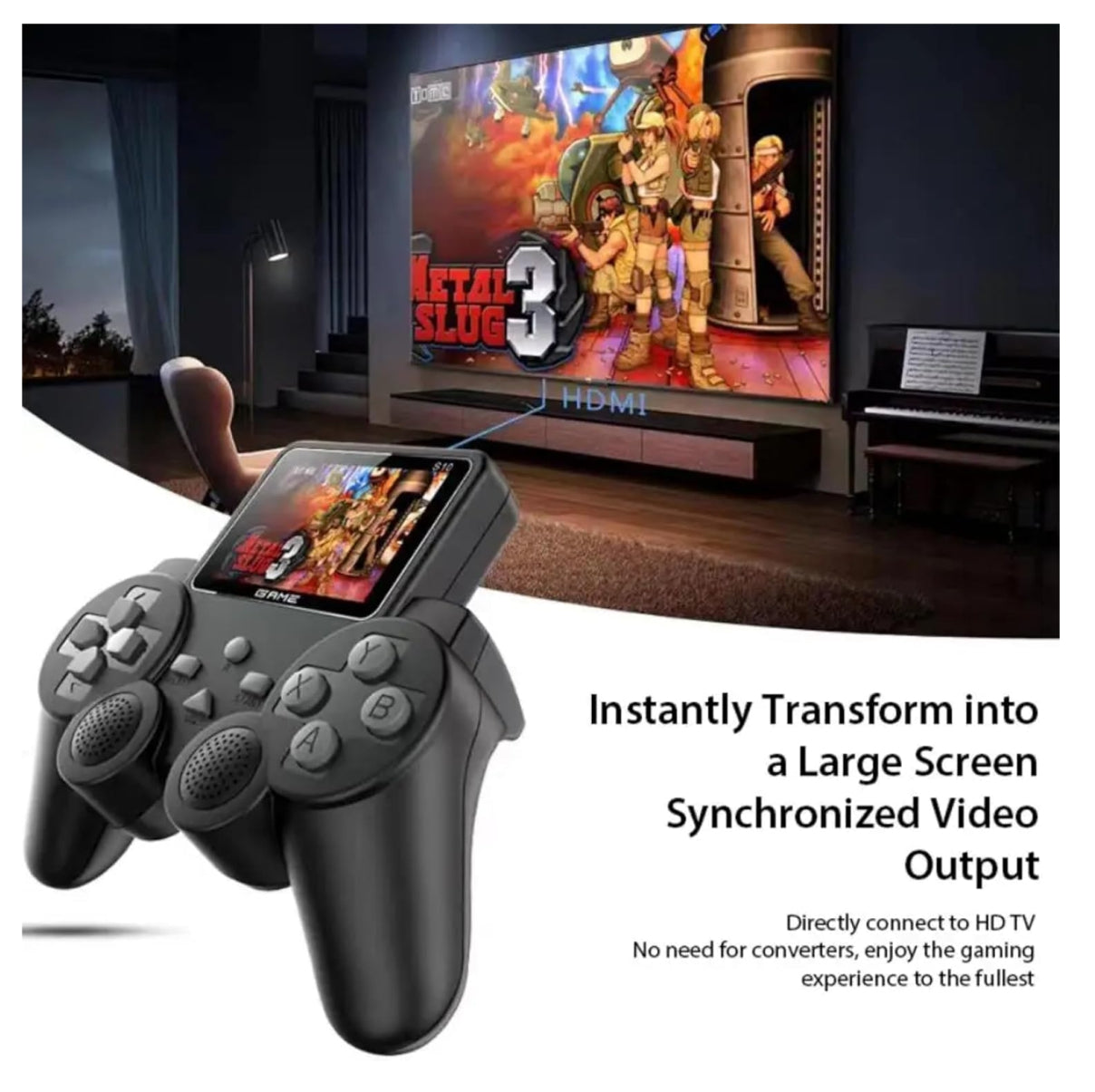 Consola De Juegos Portátil S10 520 Juego