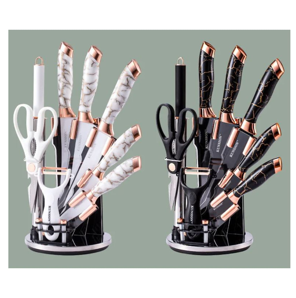 Juego de 9pcs cuchillos chef