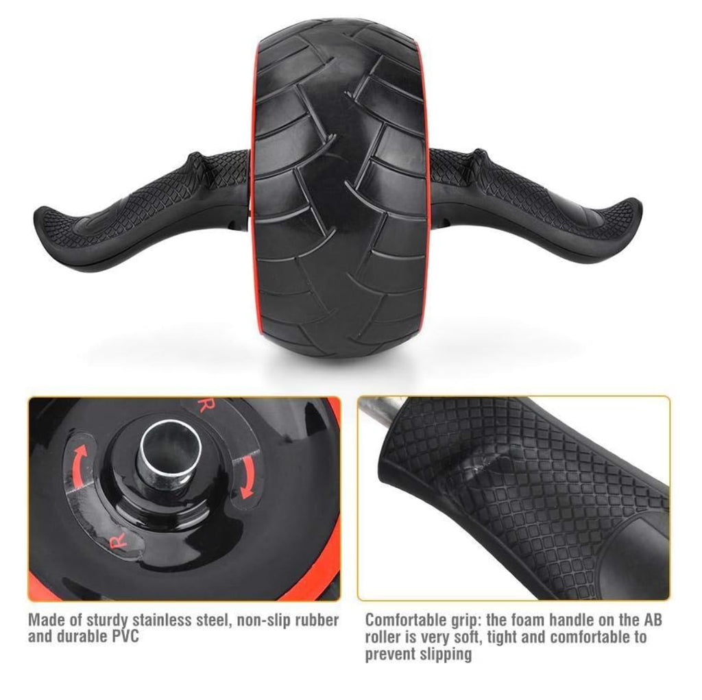 Rueda Abdominal Mango Antideslizante