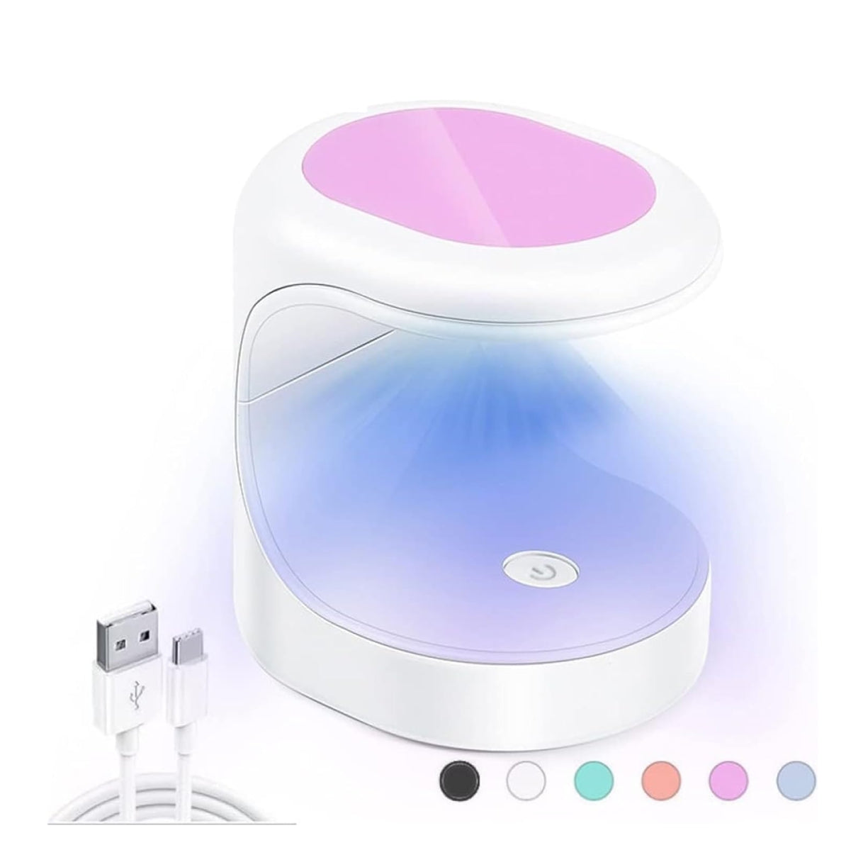 Mini lámpara LED UV para uñas