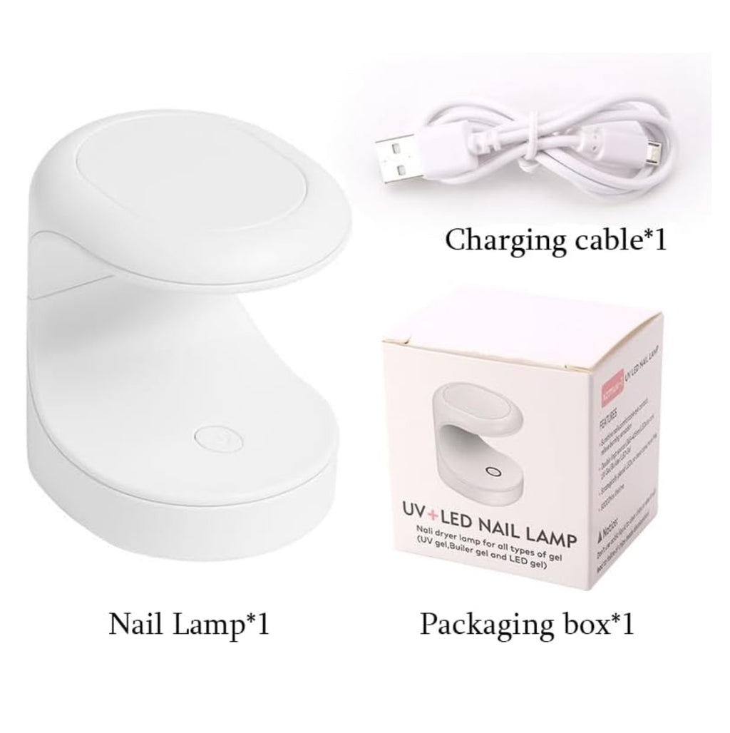 Mini lámpara LED UV para uñas