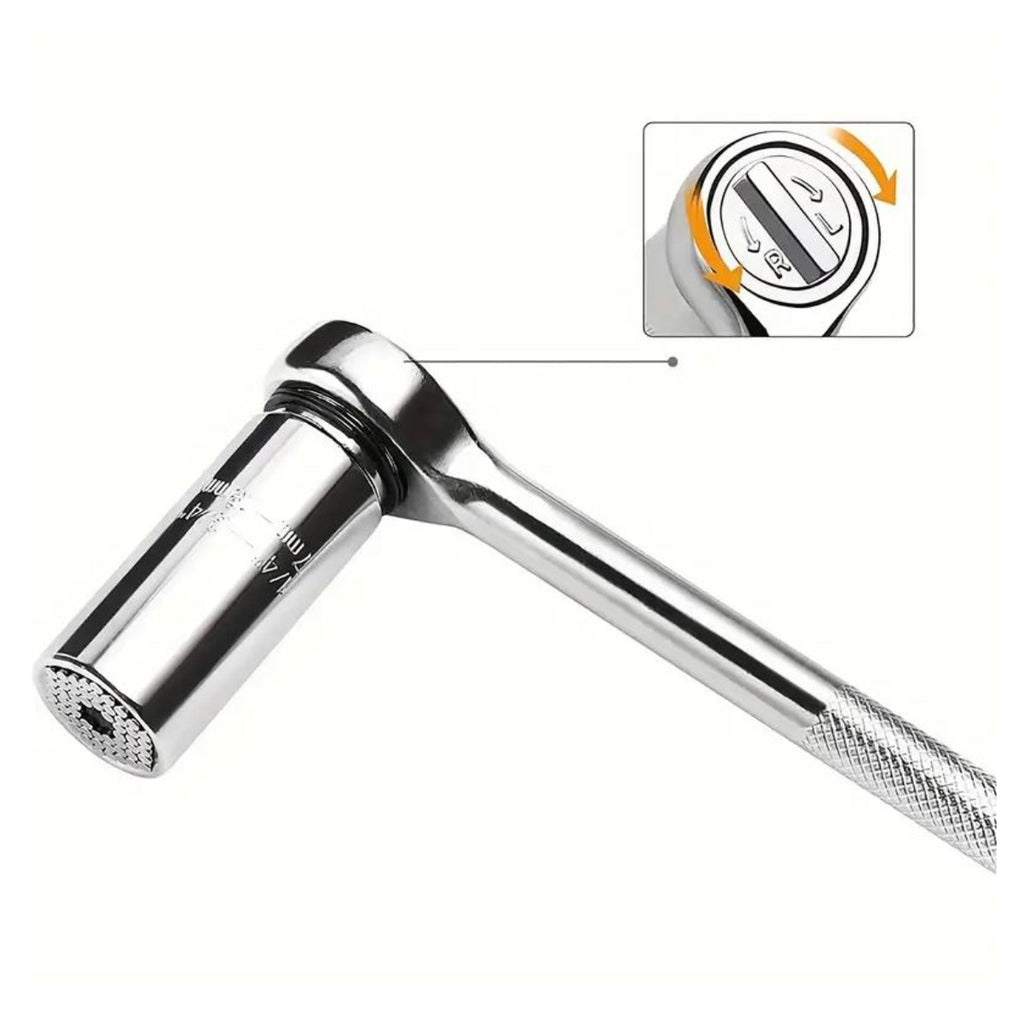 Llave Universal Ratchet con Adpatador