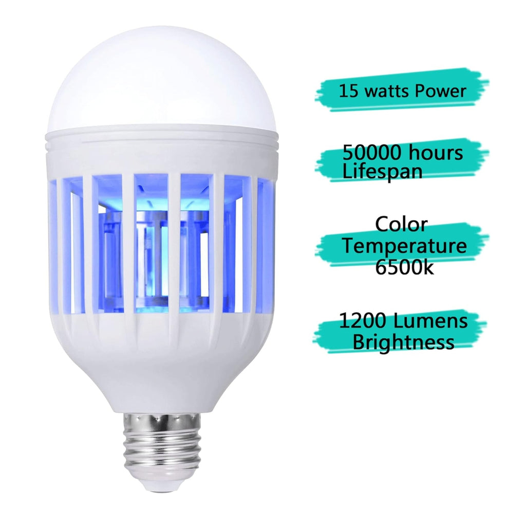 Bombillo luz mata zancudos