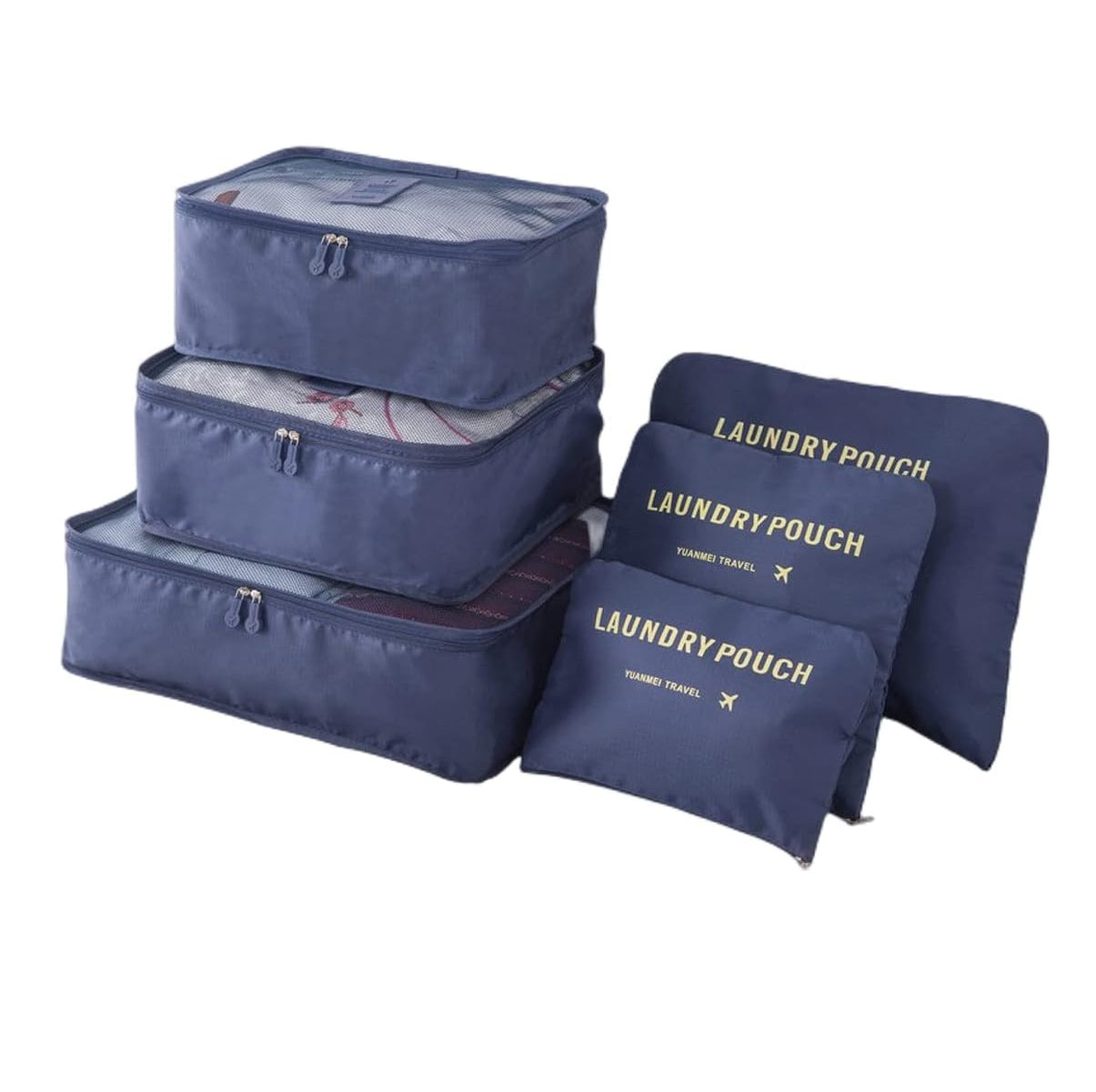 Organizador De Maleta Set Por 6 Unidades