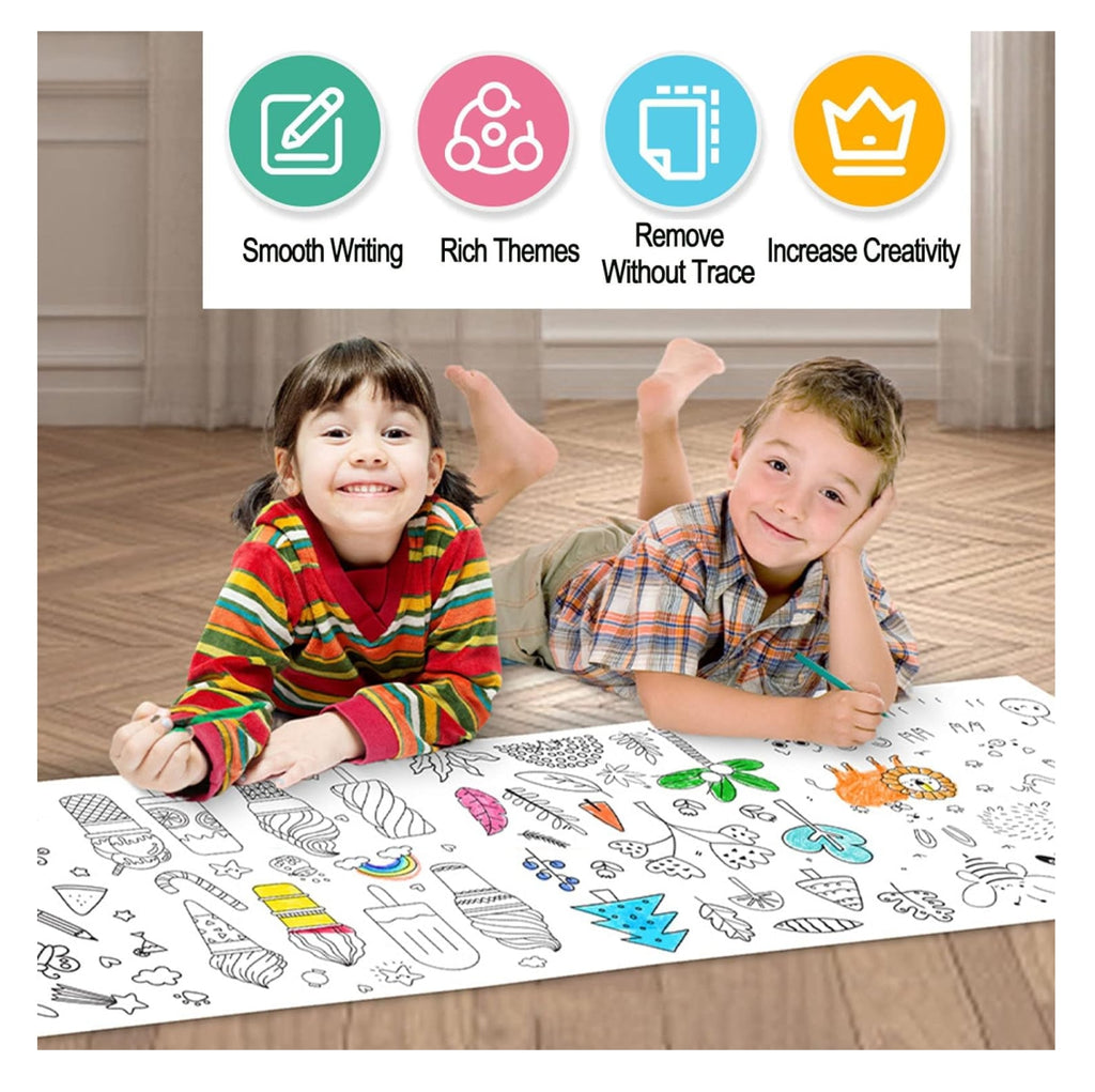 Set de Arte mas Rollo de Dibujo