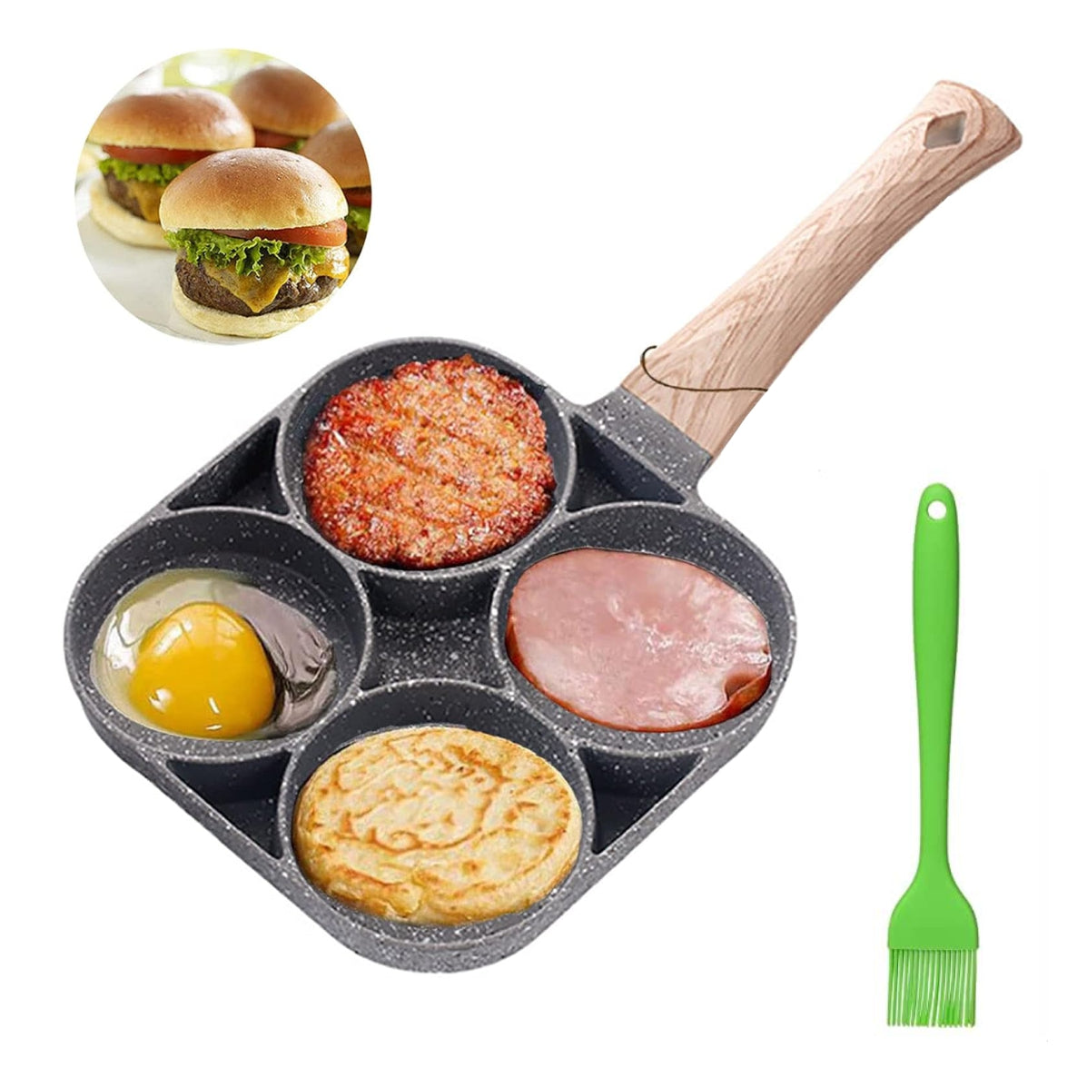 Combo Sarten Antiadherente mas Brocha