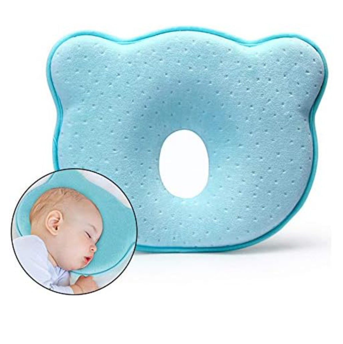Almohada Bebe Prevenir Cabeza Plana Cojin