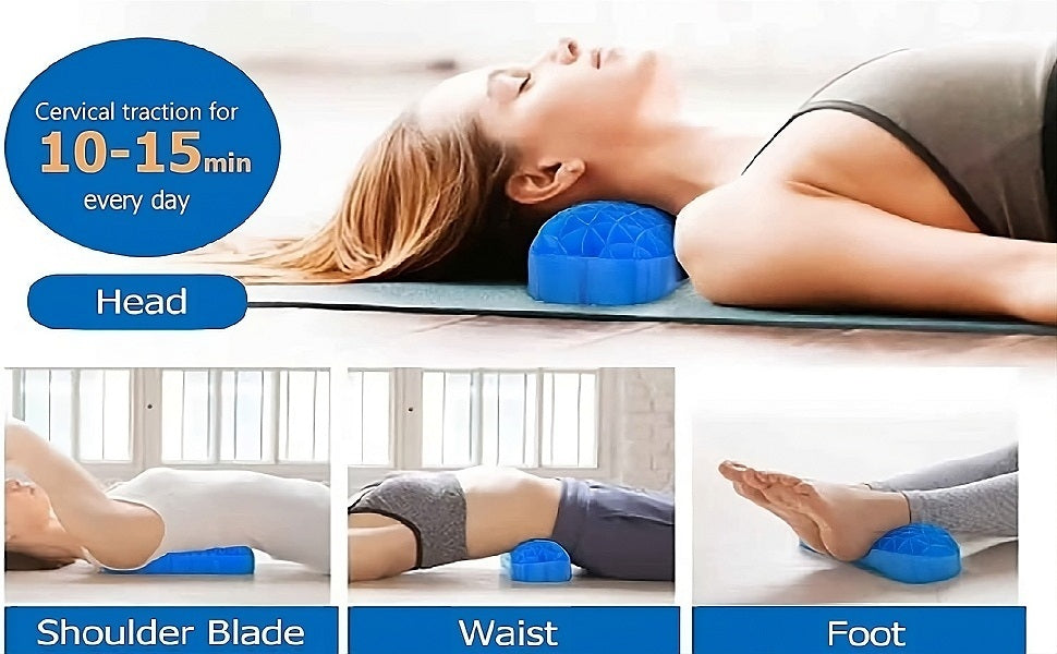 Cojin Gel Silicona Cuello Cervical Funda