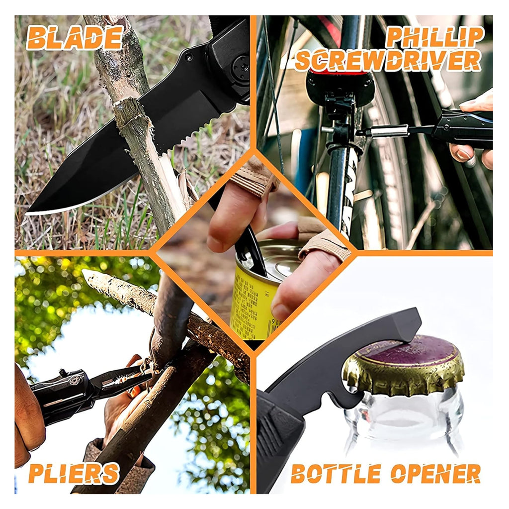 Herramienta multiusos 5 en 1 con estuche