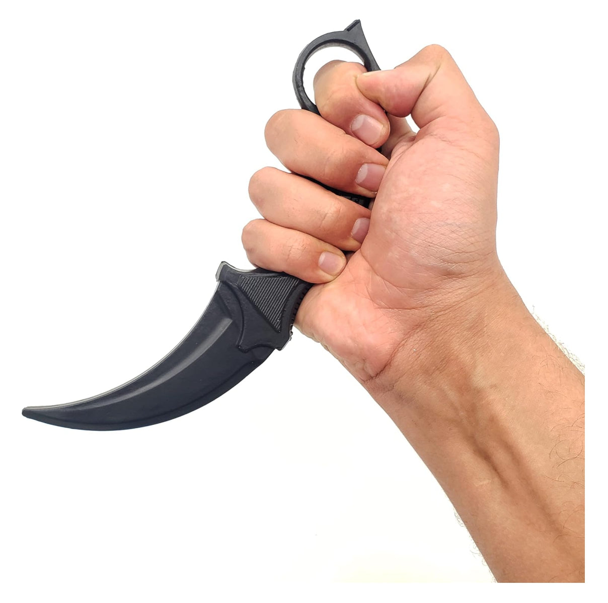Cuchillo Karambit táctico de acero Militar