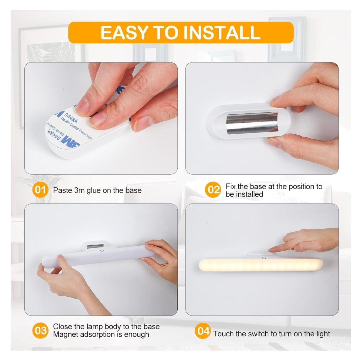 Lampara Led Magnetica Multifuncion