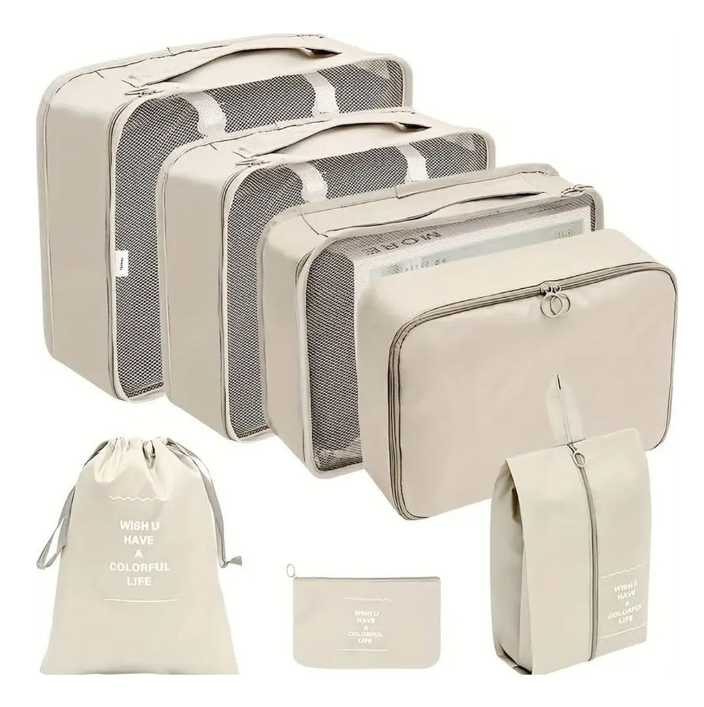 Set Bolsas maleta Viaje 7pcs Organizado