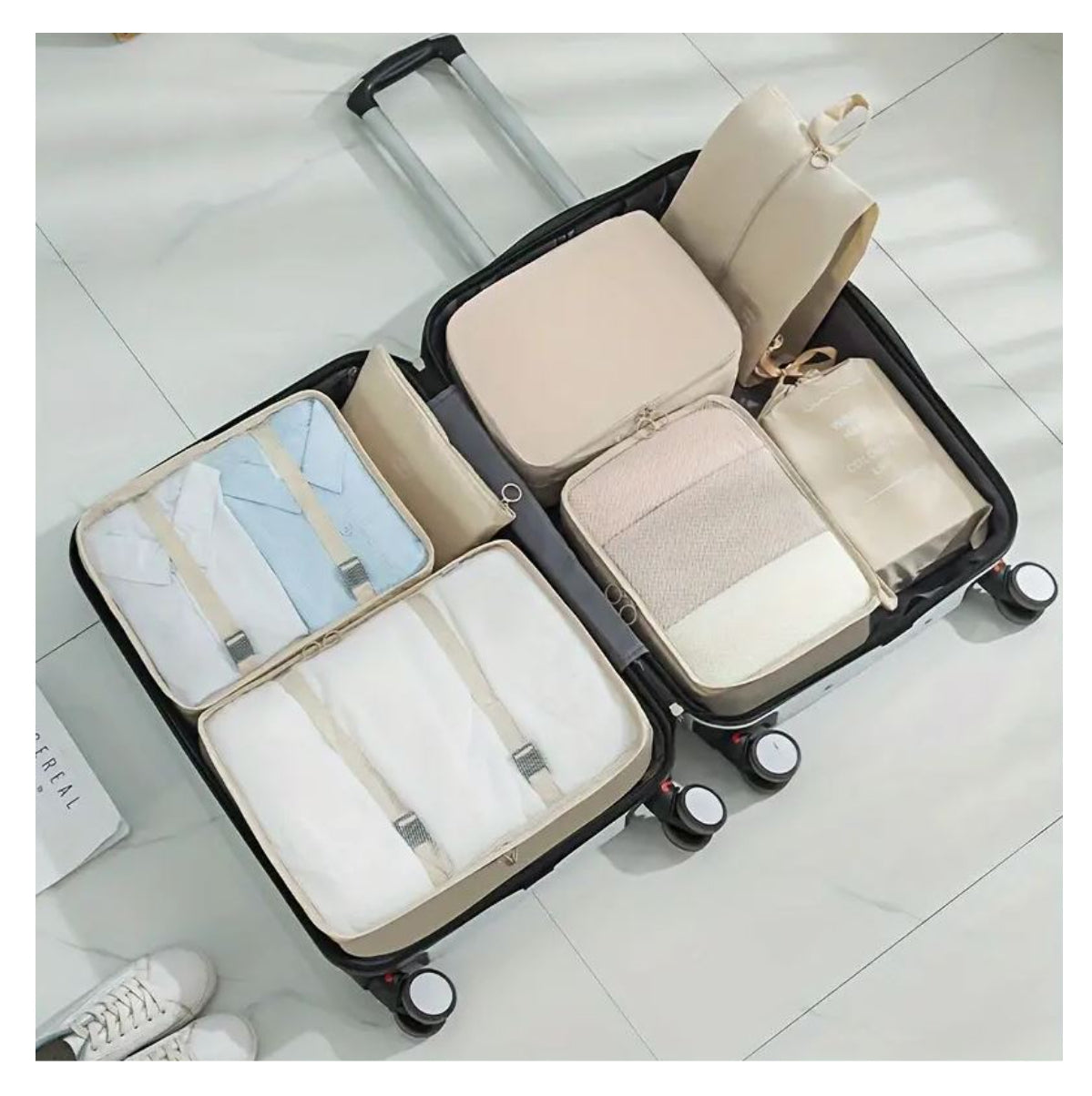 Set Bolsas maleta Viaje 7pcs Organizado