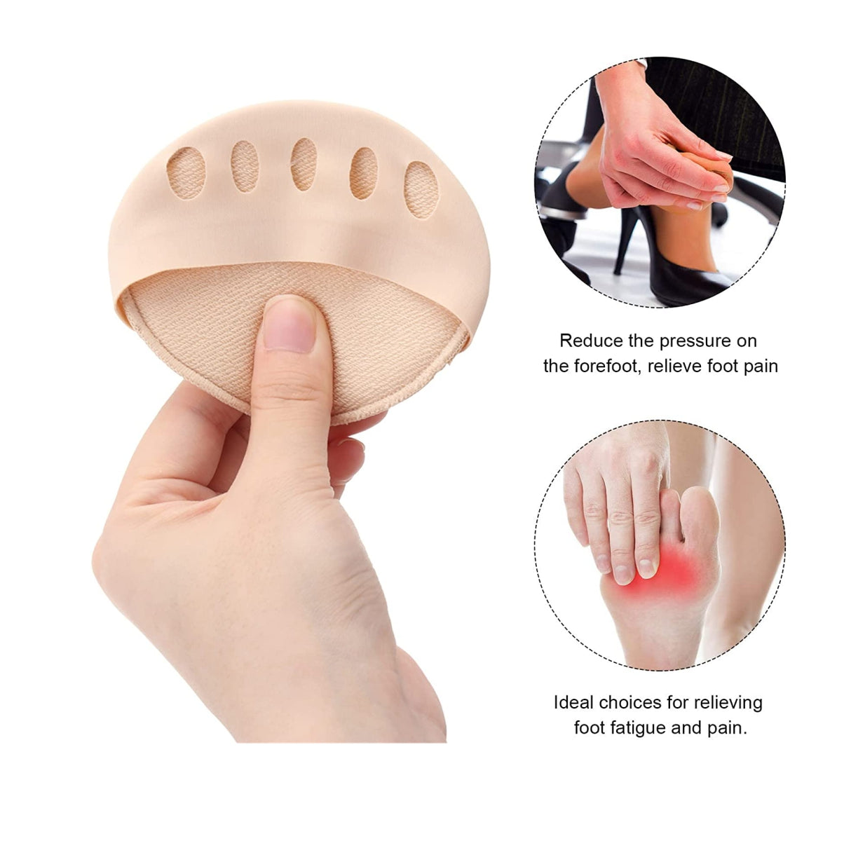 Almohadilla Medias Metatarso Antepie PAR