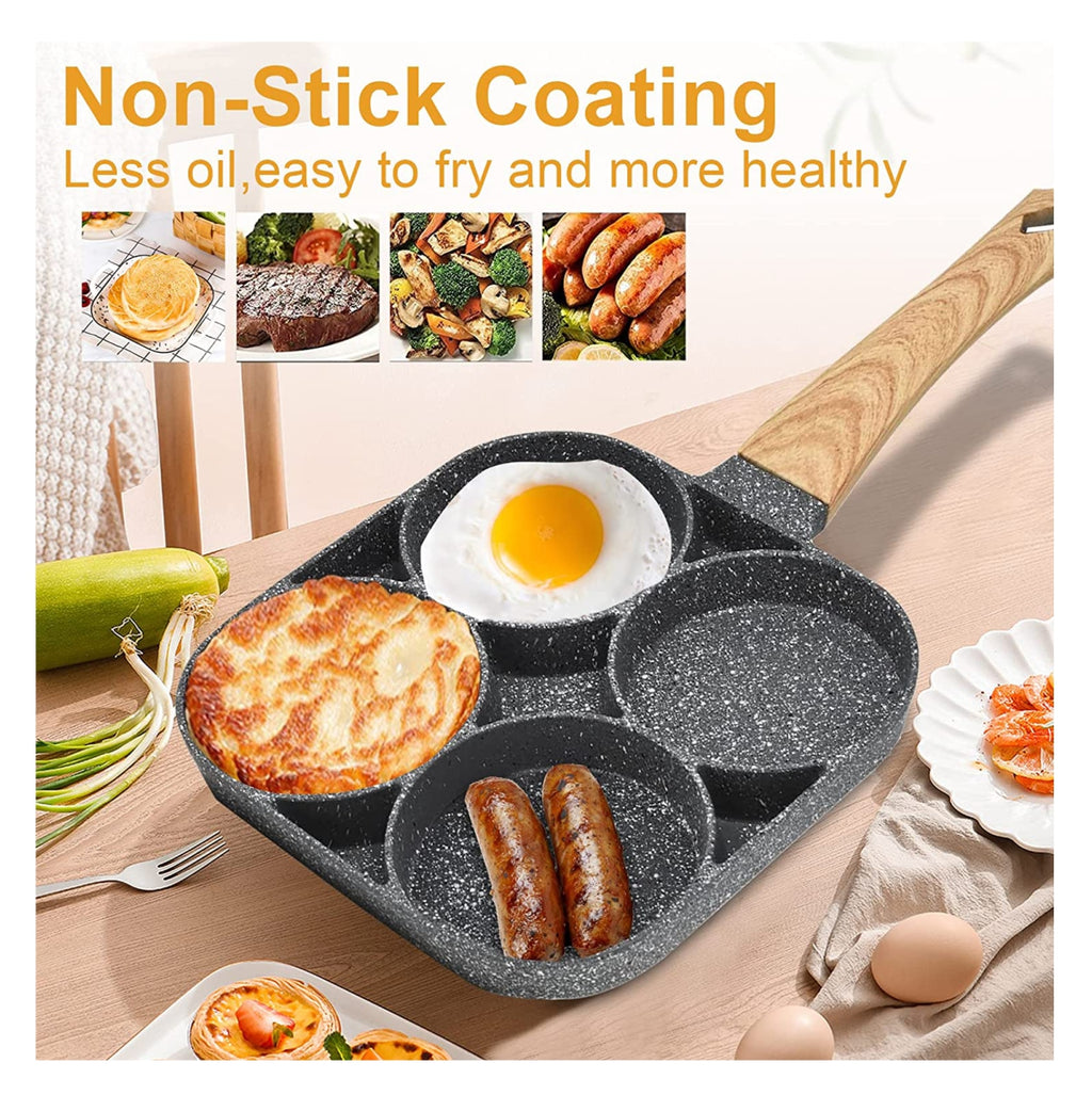 Combo Sarten Antiadhere 4 y 3 Puestos