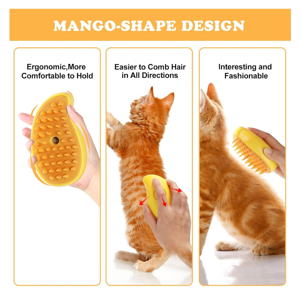 Cepillo de vapor 3 en 1 Gato mascota