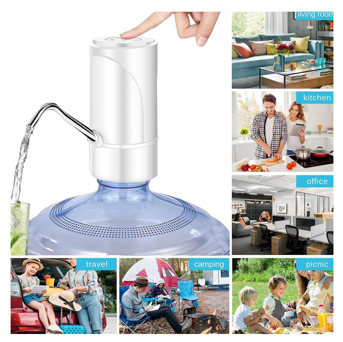 Dispensador de Agua para Botellon