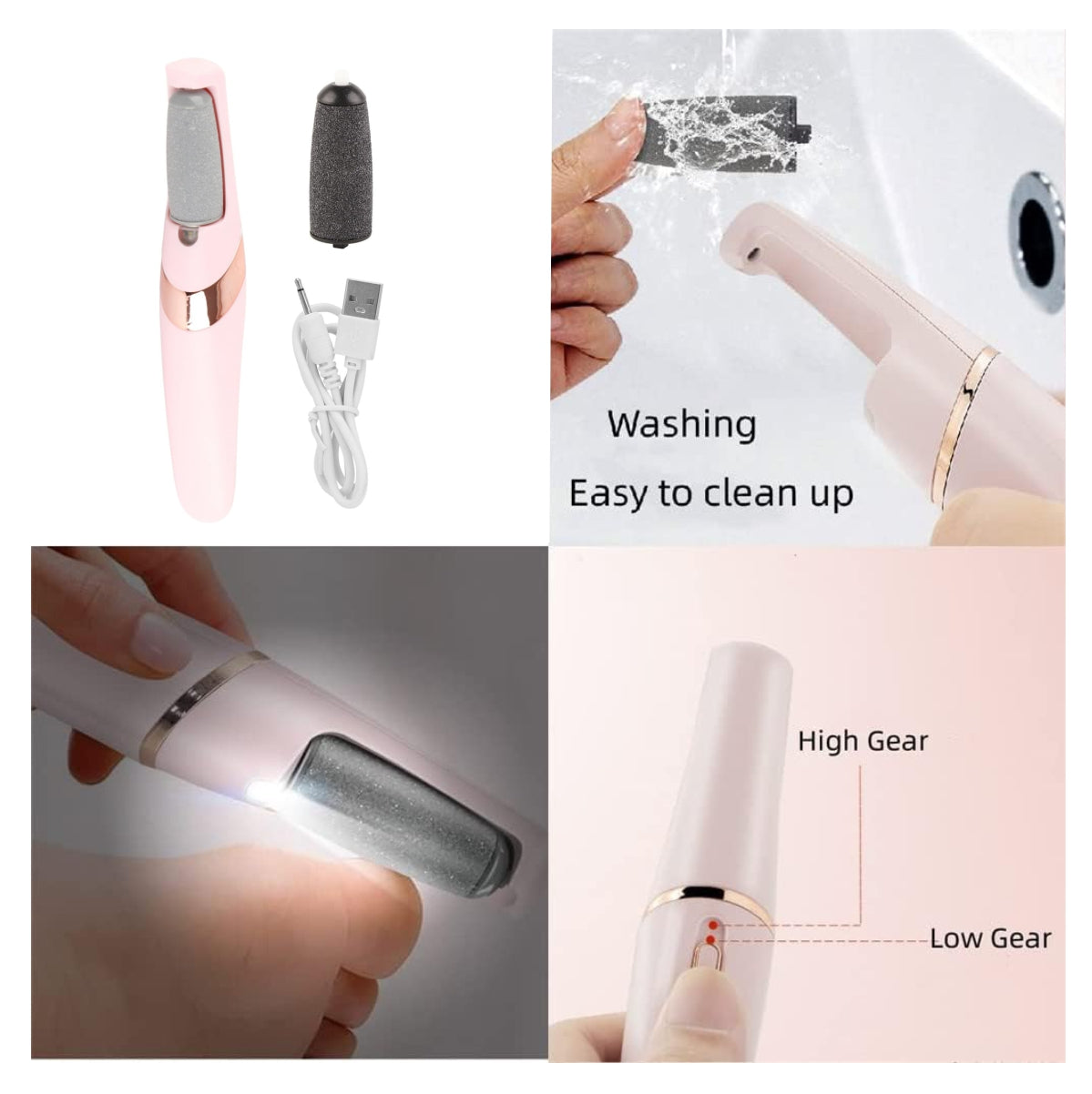 Lima Removedor Quita Callos Electrico